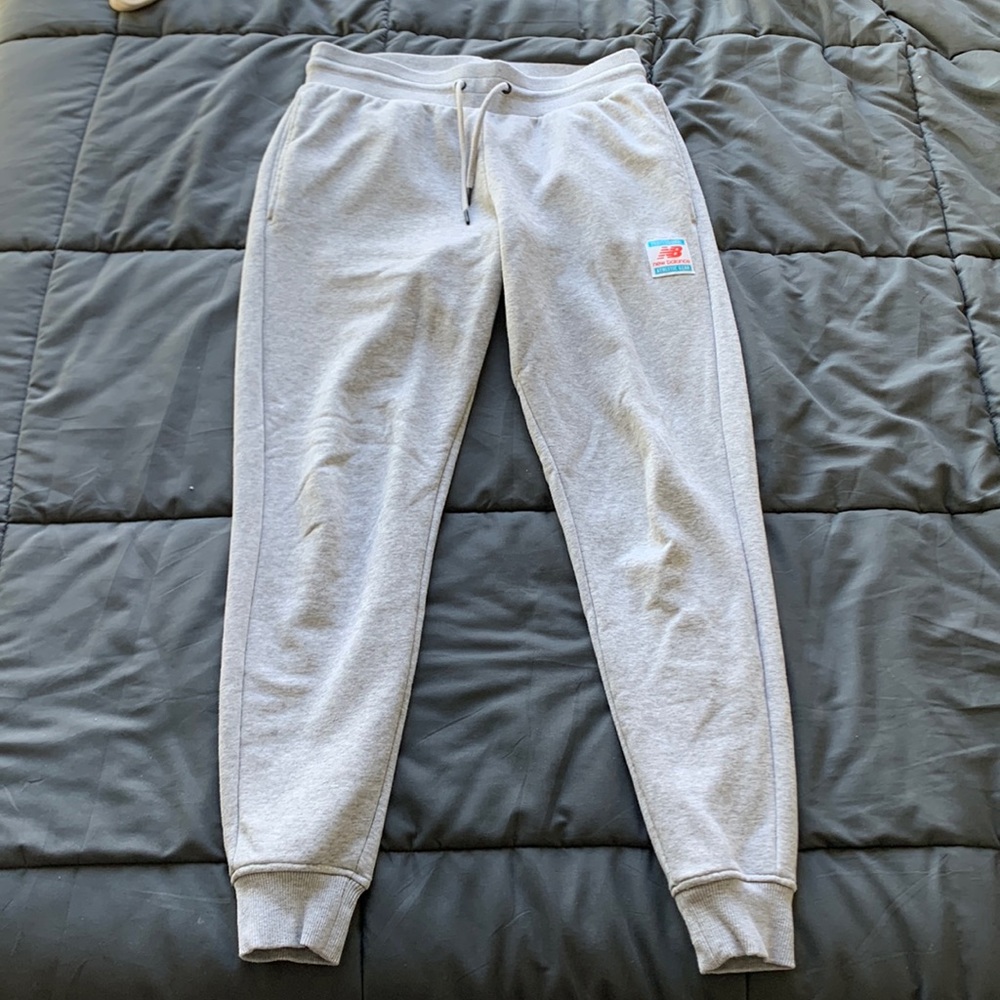 New Balance Grey Mens Joggers